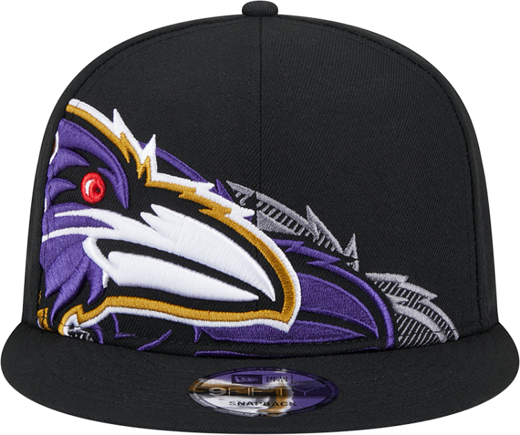 Baltimore Ravens New Era Team Shadow Navy 9FIFTY Snapback Hat