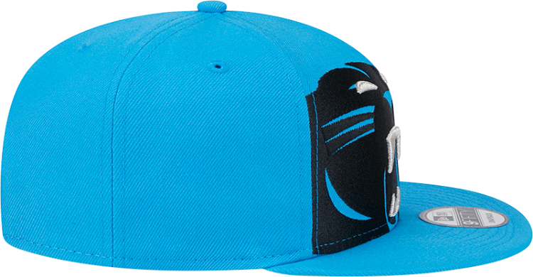 Carolina Panthers New Era Team Shadow Navy 9FIFTY Snapback Hat image 5