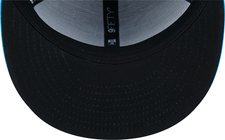 Carolina Panthers New Era Team Shadow Navy 9FIFTY Snapback Hat image 7