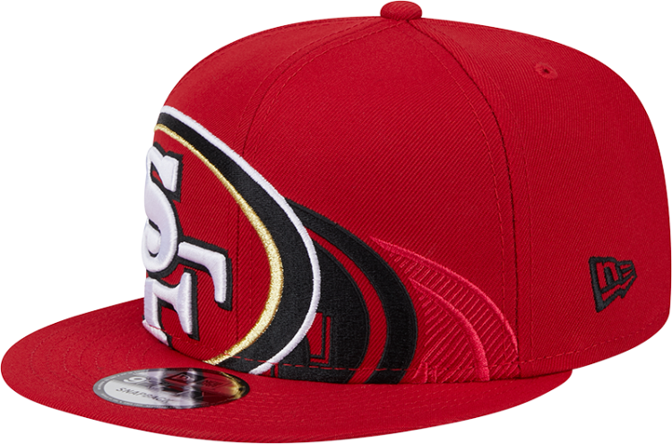 San Francisco 49ers New Era Team Shadow Navy 9FIFTY Snapback Hat