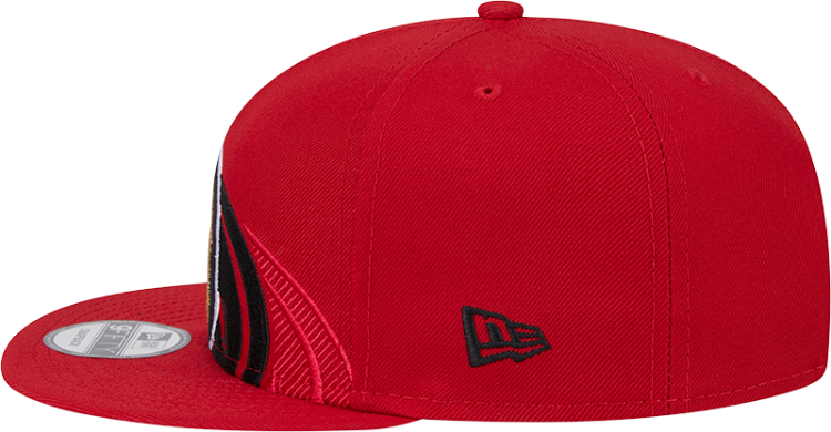 San Francisco 49ers New Era Team Shadow Navy 9FIFTY Snapback Hat