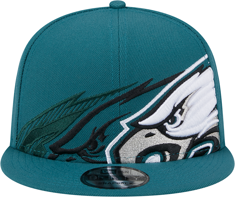 Philadelphia Eagles New Era Team Shadow Navy 9FIFTY Snapback Hat ...