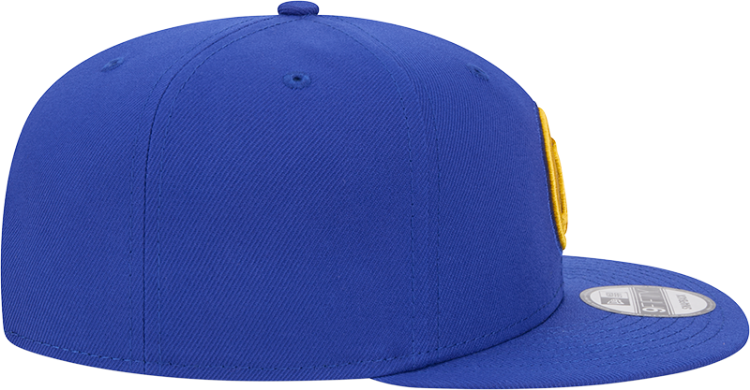 Men's Golden State Warriors New Era Royal Injection City Art 9FIFTY Snapback Hat