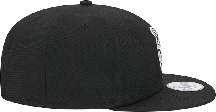 Men's Boston Celtics New Era Black Injection City Art 9FIFTY Snapback Hat
