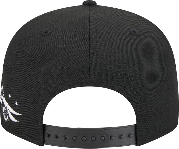 Men's Boston Celtics New Era Black Injection City Art 9FIFTY Snapback Hat image 6