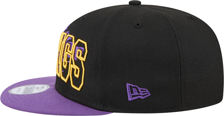 Men's New Era Minnesota Vikings Splatter 950 Snapback Hat detail view