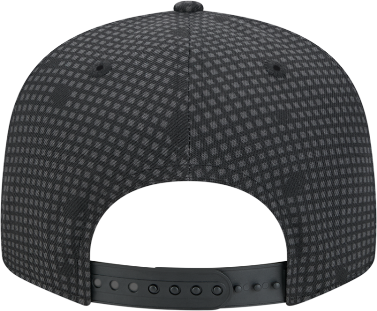 Brooklyn Nets New Era Midnight Ink Pop Outline 9FIFTY Snapback Hat - Black image 5