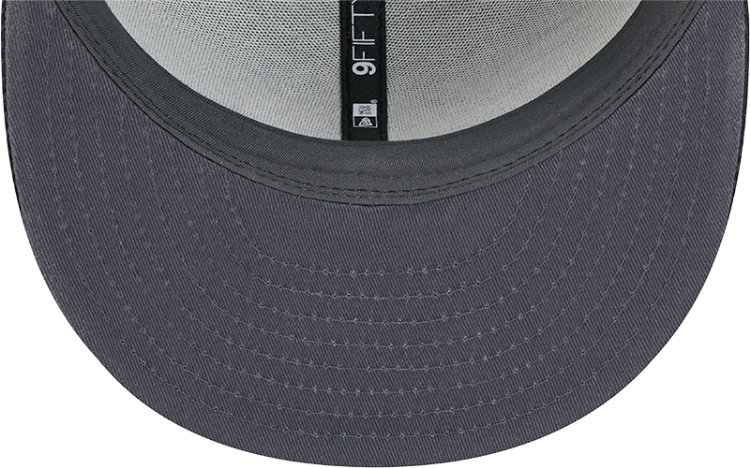Brooklyn Nets New Era Midnight Ink Pop Outline 9FIFTY Snapback Hat - Black image 7