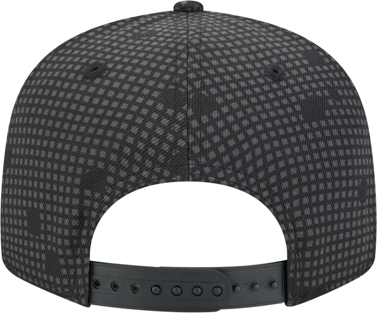 Denver Nuggets New Era Midnight Ink Pop Outline 9FIFTY Snapback Hat - Black image 5