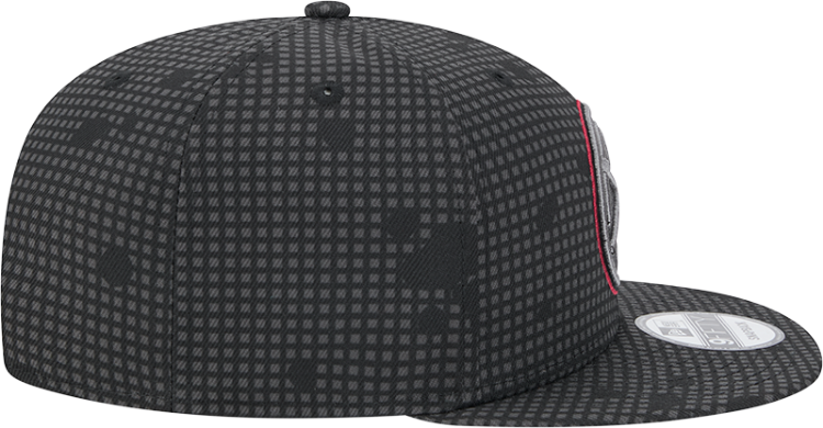 Denver Nuggets New Era Midnight Ink Pop Outline 9FIFTY Snapback Hat - Black image 6