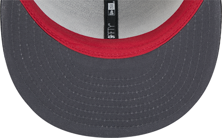 Denver Nuggets New Era Midnight Ink Pop Outline 9FIFTY Snapback Hat - Black image 7