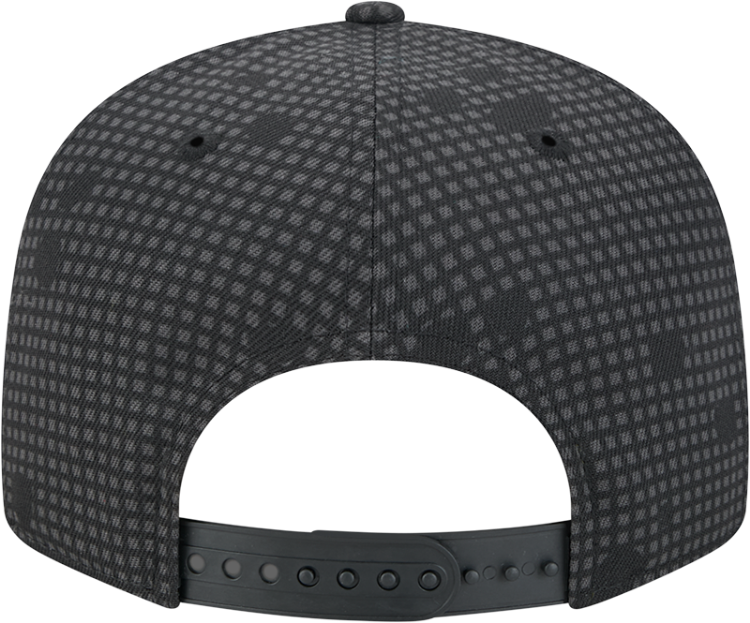 Golden State Warriors New Era Midnight Ink Pop Outline 9FIFTY Snapback Hat - Black image 5