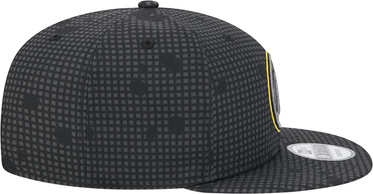 Golden State Warriors New Era Midnight Ink Pop Outline 9FIFTY Snapback Hat - Black image 6