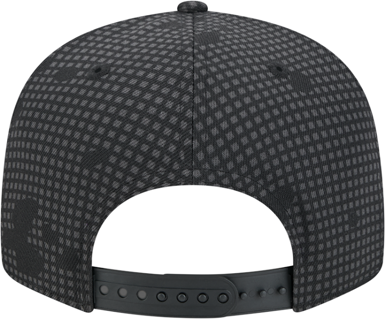 Los Angeles Lakers New Era Midnight Ink Pop Outline 9FIFTY Snapback Hat - Black image 5