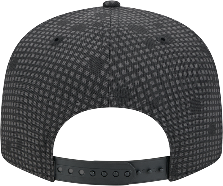 Memphis Grizzlies New Era Midnight Ink Pop Outline 9FIFTY Snapback Hat - Black image 5