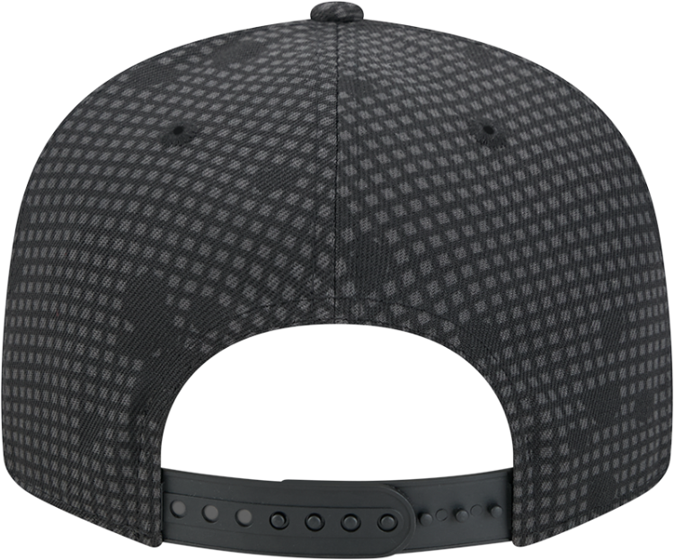 Men's New Orleans Pelicans New Era Black Midnight Ink Pop Outline 9FIFTY Snapback Hat image 6