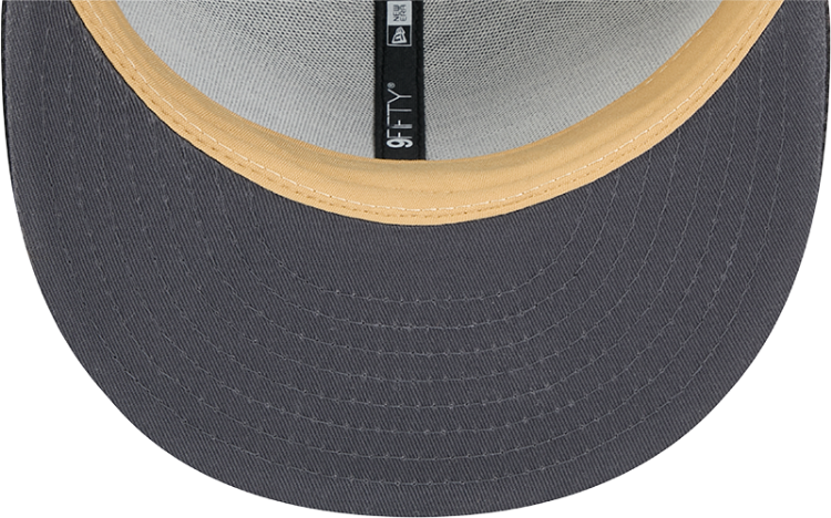 Men's New Orleans Pelicans New Era Black Midnight Ink Pop Outline 9FIFTY Snapback Hat