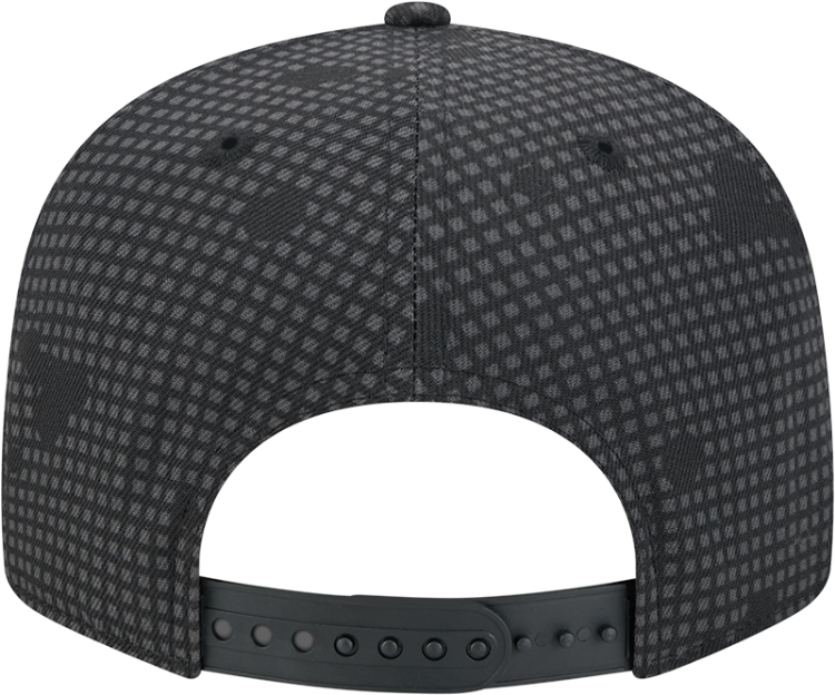 Men's New Era Black Phoenix Suns Midnight Ink Pop Outline 9FIFTY Snapback Hat image 5