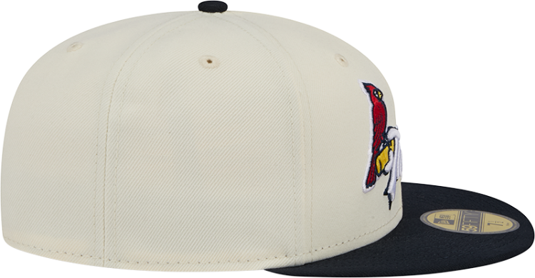 New Era St Louis Cardinals White/Black "The Lou" Men's Fitted Hat