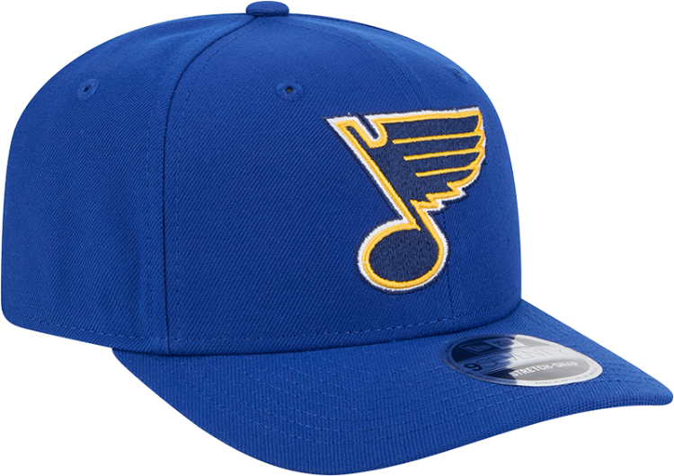 New Era St. Louis Blues  9SEVENTY Stretch-Snap Adjustable Hat side view