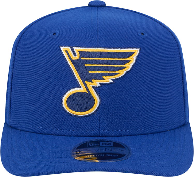 New Era St. Louis Blues  9SEVENTY Stretch-Snap Adjustable Hat back view