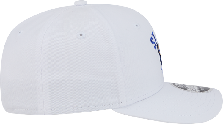 New Era St. Louis Blues NHL 9SEVENTY Team Arch Adjustable Hat - White image 5