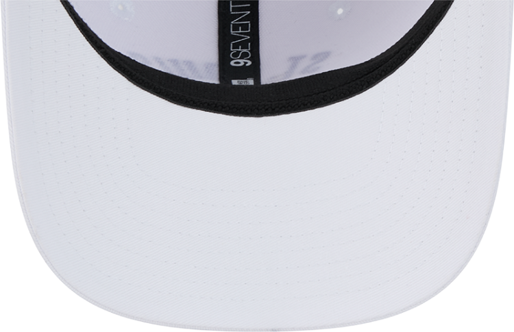 New Era St. Louis Blues NHL 9SEVENTY Team Arch Adjustable Hat - White image 6