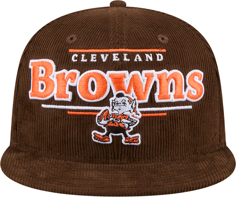 New Era Cleveland Browns Throwback Display 9FIFTY Snapback Hat back view