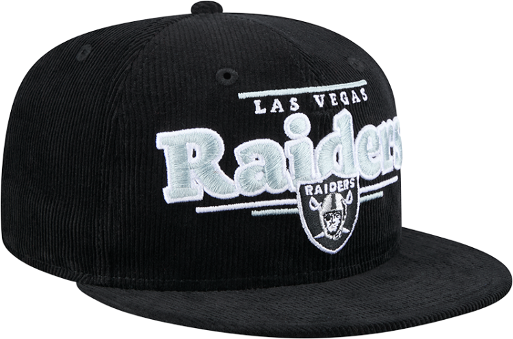 New Era Las Vegas Raiders Throwback Display 9FIFTY Snapback Hat side view