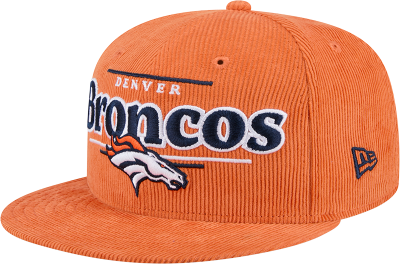 New Era Denver Broncos Throwback Display 9FIFTY Snapback Hat front view