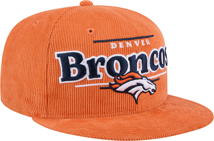 New Era Denver Broncos Throwback Display 9FIFTY Snapback Hat side view