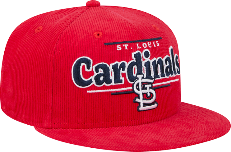 New Era St. Louis Cardinals Throwback Display 9FIFTY Snapback Hat front view
