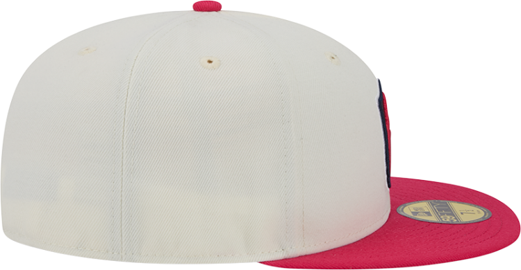 New Era St Louis City SC Mens White Chrome 2T Evergreen 59FIFTY Fitted Hat