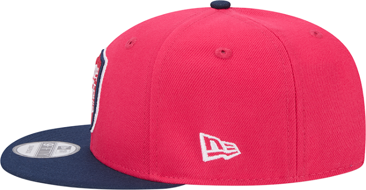 Men's St. Louis City SC New Era Red 2025 Kickoff 59FIFTY Fitted Hat detail view