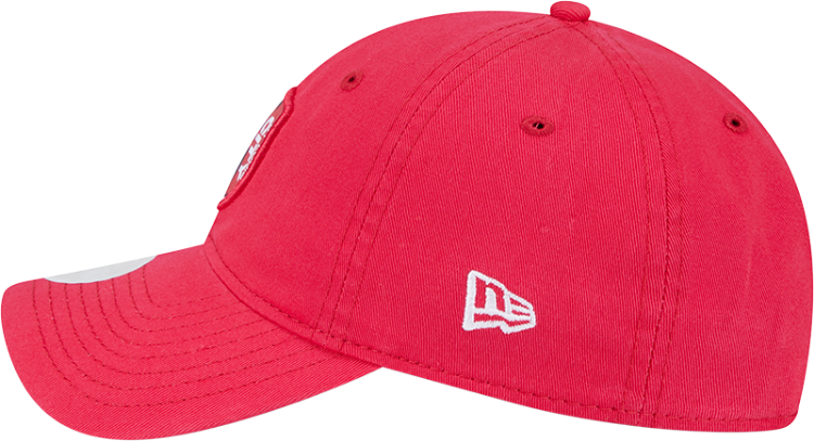New Era St Louis City SC Red Evergreen Glitter 9TWENTY Womens Adjustable Hat $27.99