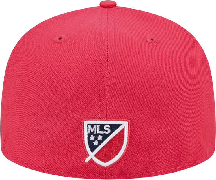 New Era St Louis City SC Mens Red TC Evergreen 59FIFTY Fitted Hat