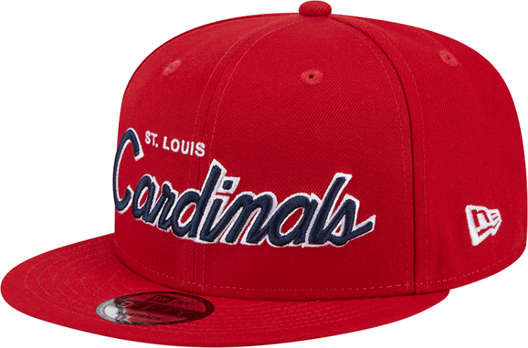 New Era St. Louis Cardinals Wordmark 9FIFTY Snapback front view