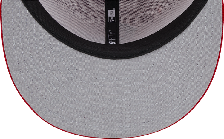 St. Louis Cardinals Alternate New Era Team Color Trucker 9FIFTY Snapback Hat - Red