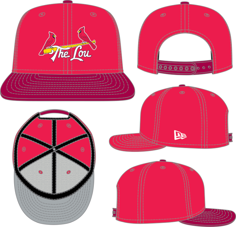 Picture of St. Louis Cardinals City Connect “The Lou” 9FIFTY Snapback Hat