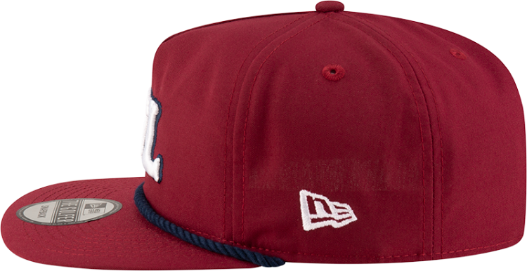 New Era St. Louis Cardinals Golfer Snapback Hat – Maroon detail view
