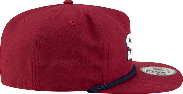 New Era St. Louis Cardinals Golfer Snapback Hat – Maroon image 5