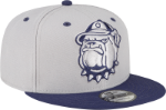 New Era Georgetown Hoyas 9FIFTY Snapback Hat – Grey/Navy