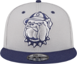 New Era Georgetown Hoyas 9FIFTY Snapback Hat – Grey/Navy