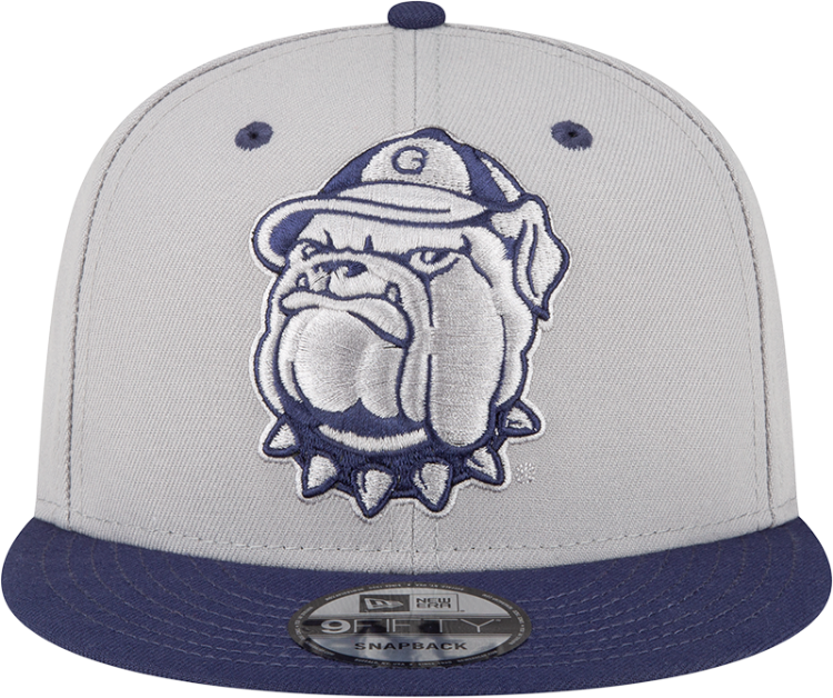 New Era Georgetown Hoyas 9FIFTY Snapback Hat – Grey/Navy