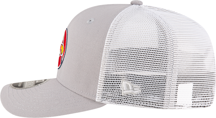 New Era St. Louis Cardinals 9SEVENTY Stretch-Snap Hat – Grey/White detail view