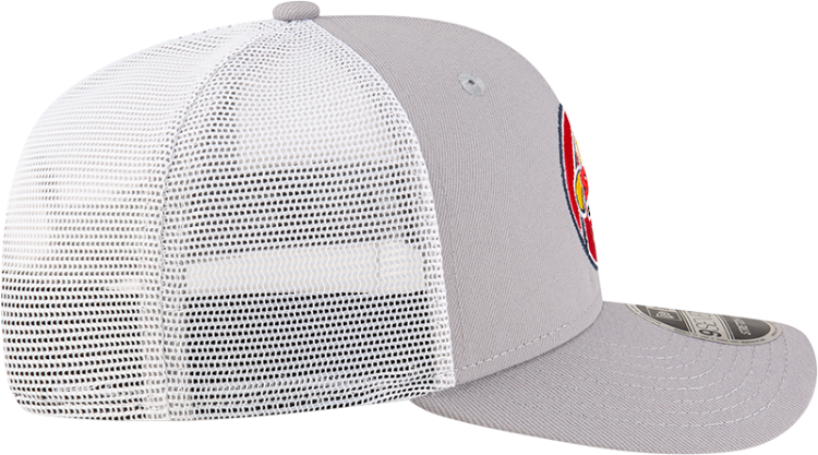 New Era St. Louis Cardinals 9SEVENTY Stretch-Snap Hat – Grey/White image 6