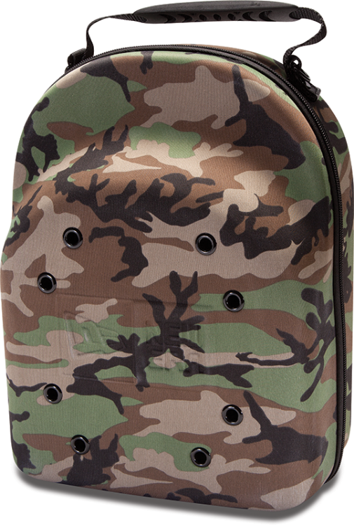 New Era 6-Cap Carrier – Camo Print front view