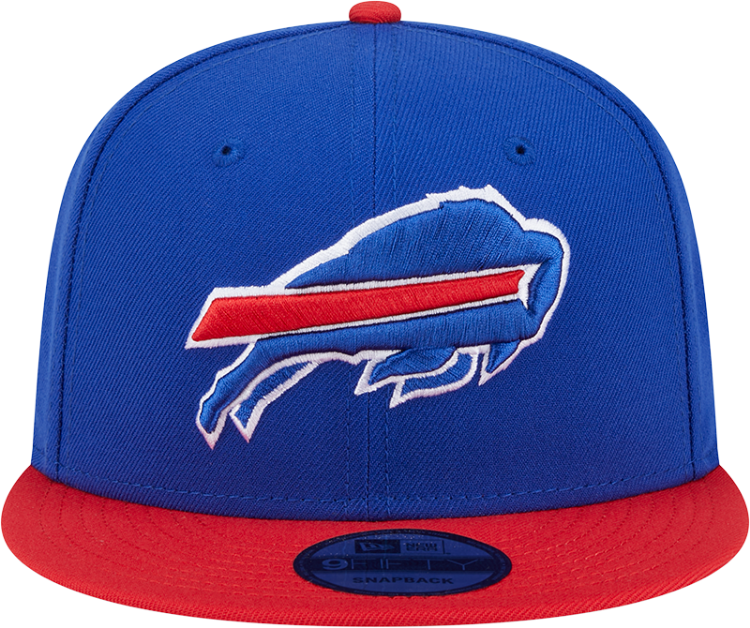 Buffalo Bills 2025 New Era 9FIFTY Snapback Hat – Official Sideline Cap in Royal Blue & Red back view