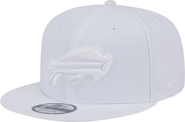 Picture of Buffalo Bills 2025 New Era 9FIFTY All-White Snapback Hat – Limited Edition NFL Sideline Style