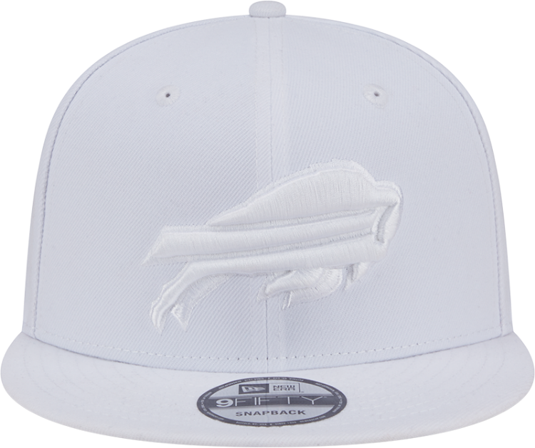 Picture of Buffalo Bills 2025 New Era 9FIFTY All-White Snapback Hat – Limited Edition NFL Sideline Style